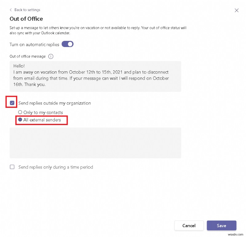Microsoft Teamsで不在時の自動返信(Out of Office)を設定・解除する方法【完全ガイド】