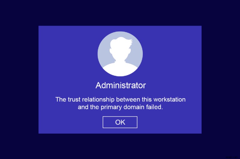 Windows 10で「このワークステーションとプライマリドメイン間の信頼関係が失敗しました」エラーを解決する7つの対処法