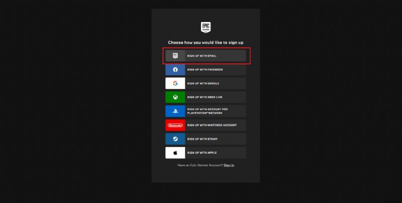 【Fortnite】ログインに失敗しました「このアカウントはこのプラットフォームでプレイできません」エラーの対処法