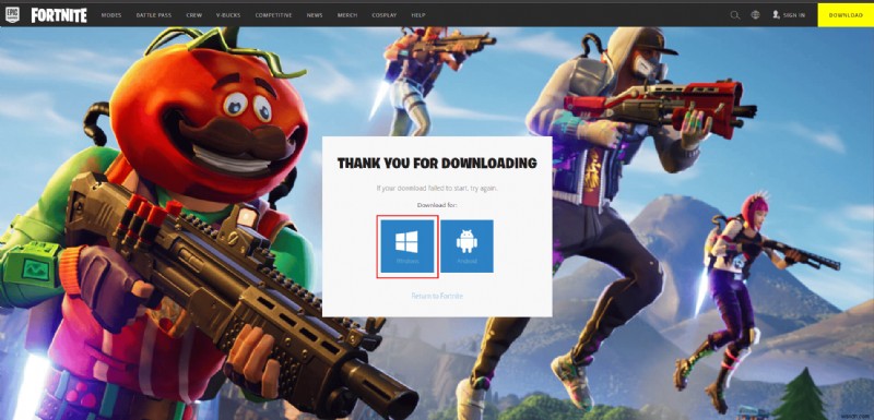 【Fortnite】ログインに失敗しました「このアカウントはこのプラットフォームでプレイできません」エラーの対処法