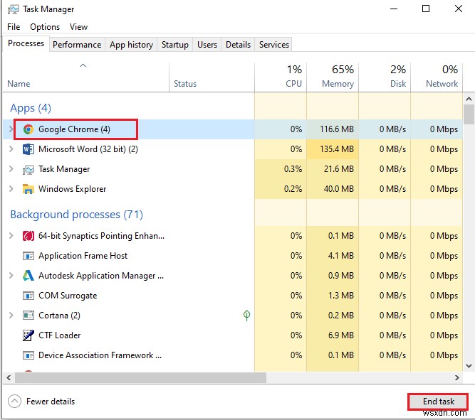 Windows 10で「別のプロセスが使用中のため、プロセスはファイルにアクセスできません」エラーを修正する方法