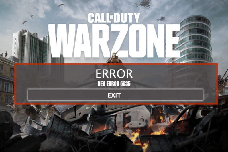 Windows 10でCall of Duty WarzoneのDev Error 6635を解決する方法