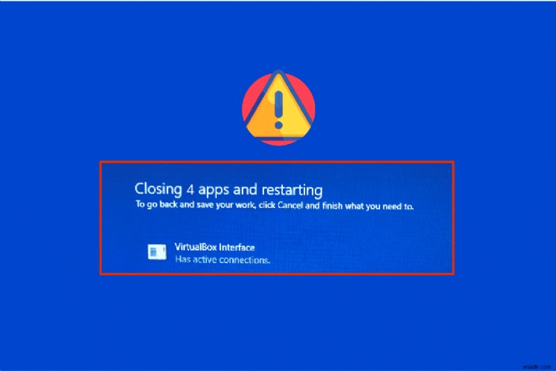 【Windows 10】「VirtualBoxインターフェースにアクティブな接続があります」エラーの解決方法15選
