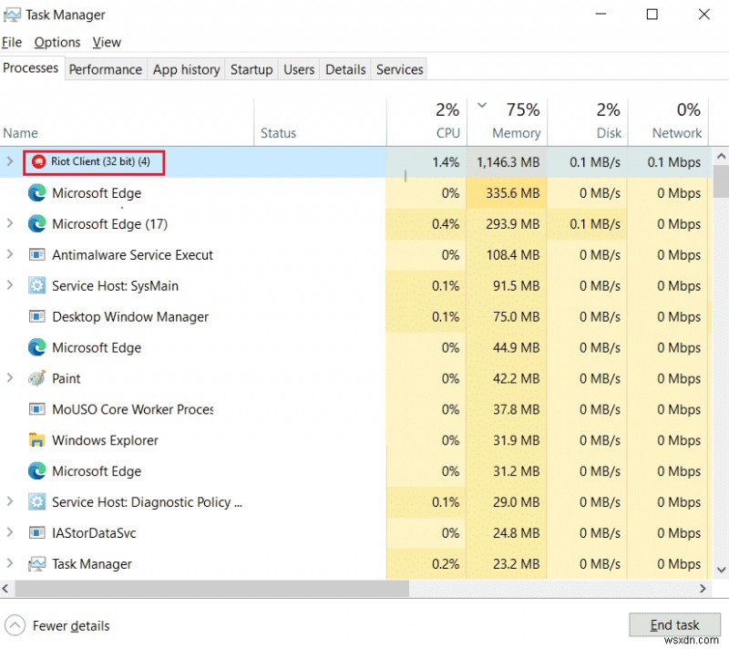 Windows 10でValorantのRiotクライアントを再起動する方法