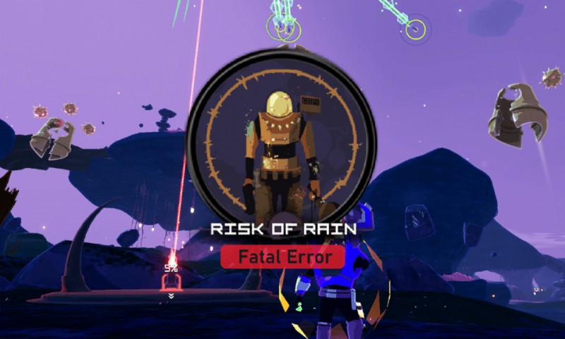 【Risk of Rain】「アクション番号1で致命的なエラー」が発生する原因と9つの解決方法