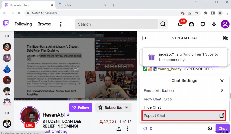Twitchでチャットに接続できない問題を解決する方法を徹底解説