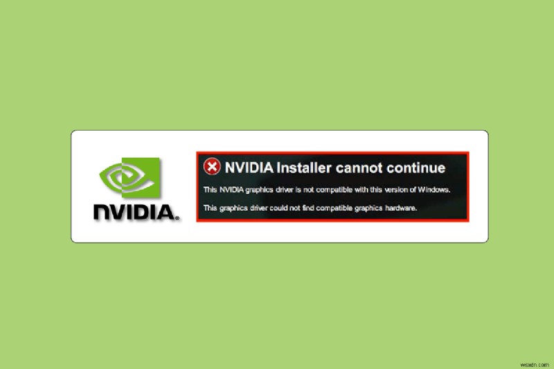 【解決策】このバージョンのWindowsと互換性のないNVIDIAドライバーエラーの直し方