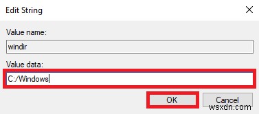 【Windows 10】「入力された環境オプションが見つかりません」エラーの解決方法