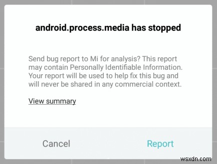 Androidで「android.process.mediaが停止しました」エラーを解決する8つの方法