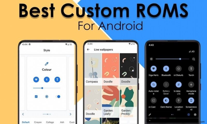 Androidスマホを自分好みにカスタマイズ!おすすめカスタムROM5選