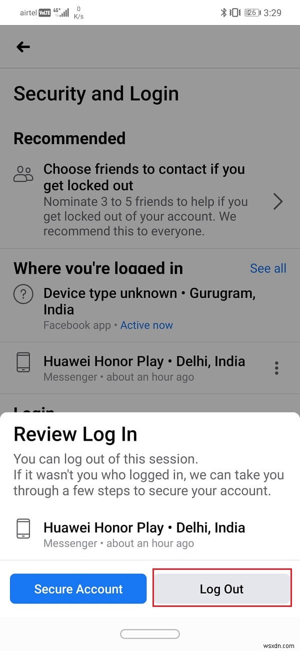 Facebook Messengerからログアウトする3つの方法【Android対応】
