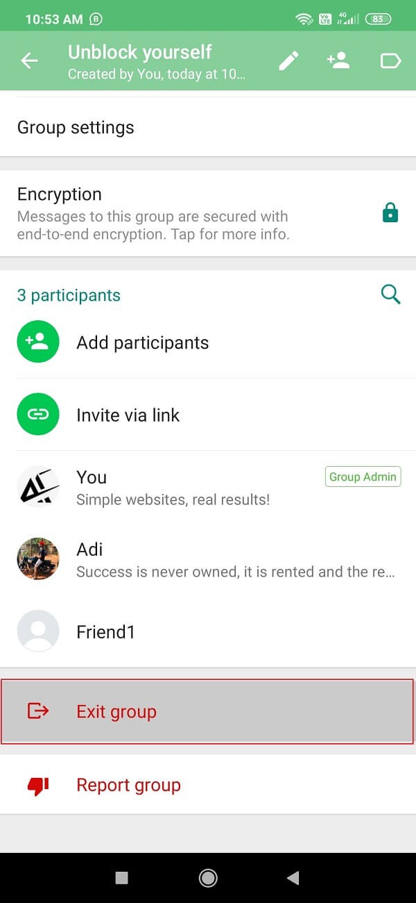 ブロックされたときにWhatsAppでブロックを解除する方法