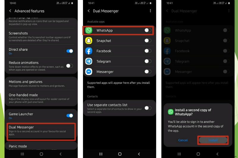 ブロックされたときにWhatsAppでブロックを解除する方法