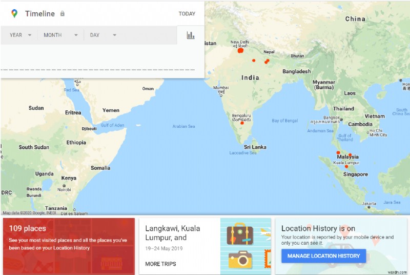 Googleマップでロケーション履歴を表示・管理する方法【タイムライン機能の使い方】