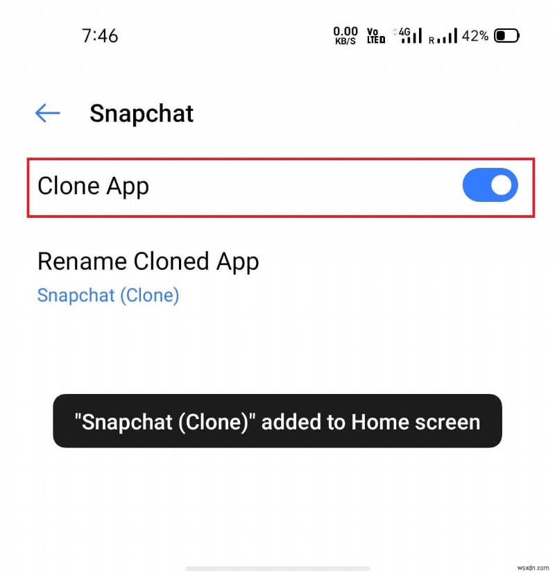 Androidスマホ1台でSnapchatアカウントを2つ同時に使う方法