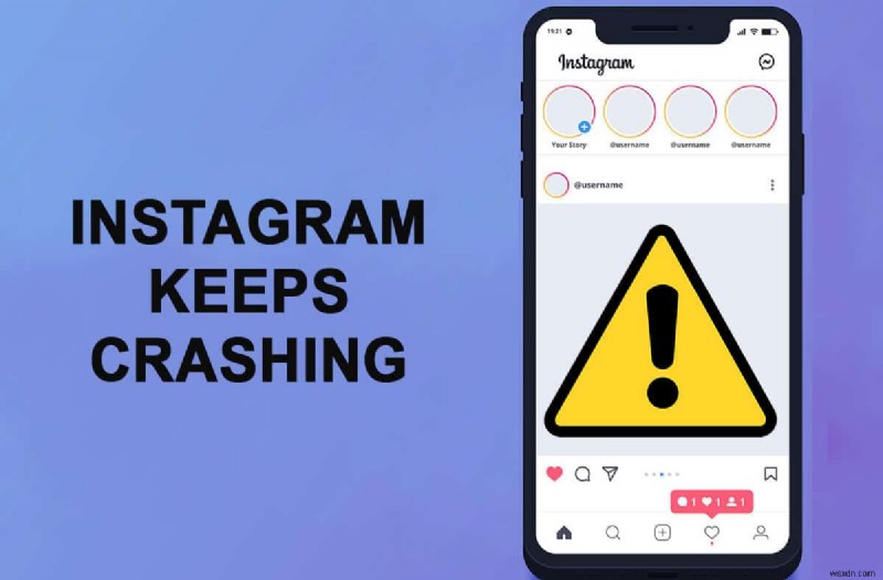 Instagramがクラッシュし続ける問題の原因と解決策6選