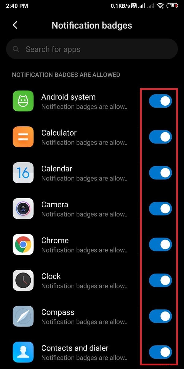 【Android】アプリアイコンバッジの有効化・無効化を切り替える方法