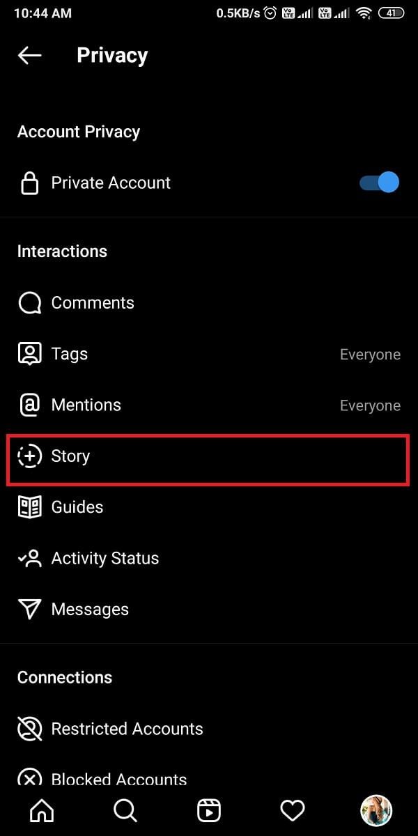 Instagramストーリーを1人を除く全員から非表示にする2つの方法