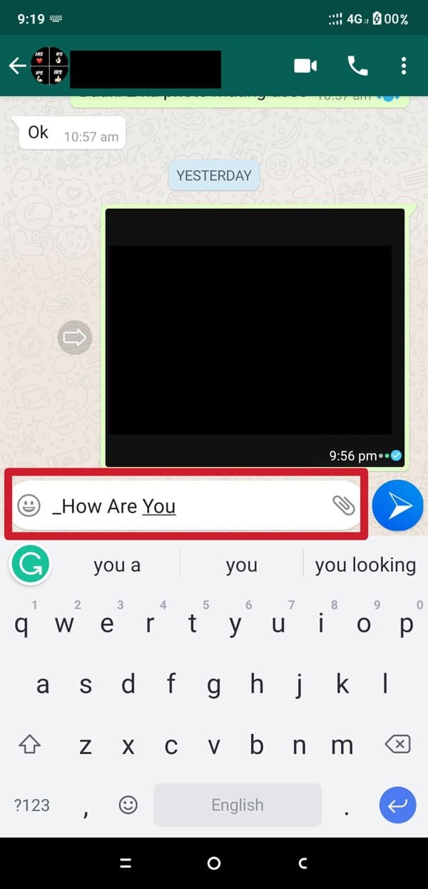 WhatsAppでフォントスタイルを変更する方法【太字・斜体・取り消し線・青文字も解説】