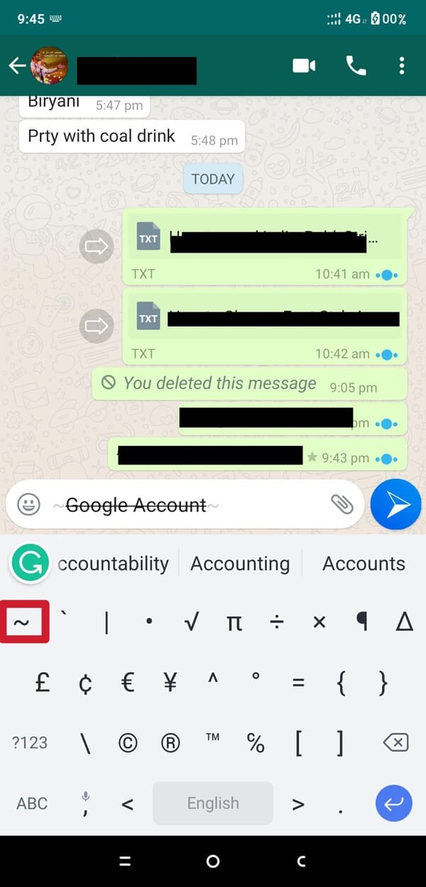 WhatsAppでフォントスタイルを変更する方法【太字・斜体・取り消し線・青文字も解説】