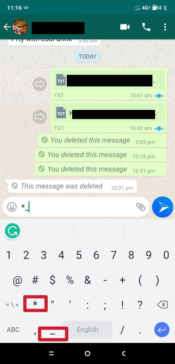 WhatsAppでフォントスタイルを変更する方法【太字・斜体・取り消し線・青文字も解説】