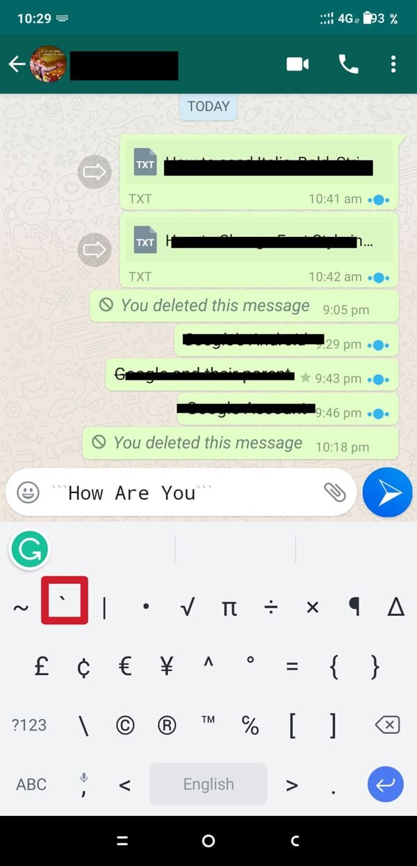 WhatsAppでフォントスタイルを変更する方法【太字・斜体・取り消し線・青文字も解説】