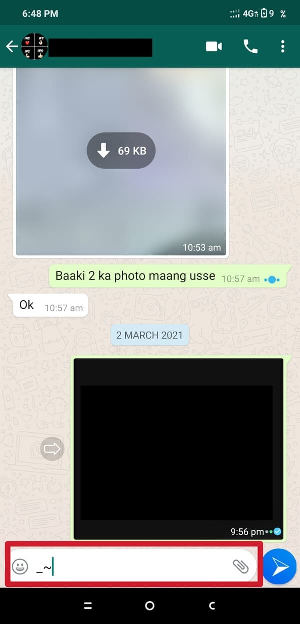 WhatsAppでフォントスタイルを変更する方法【太字・斜体・取り消し線・青文字も解説】