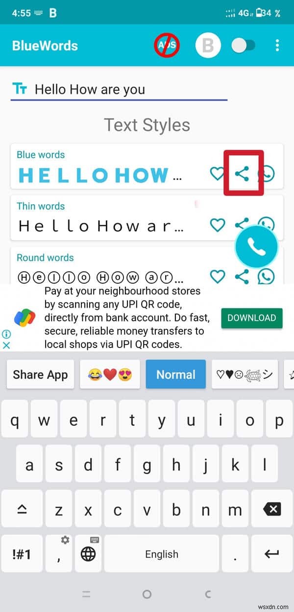 WhatsAppでフォントスタイルを変更する方法【太字・斜体・取り消し線・青文字も解説】
