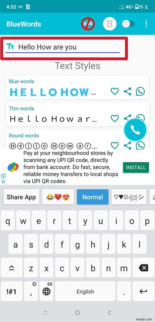 WhatsAppでフォントスタイルを変更する方法【太字・斜体・取り消し線・青文字も解説】