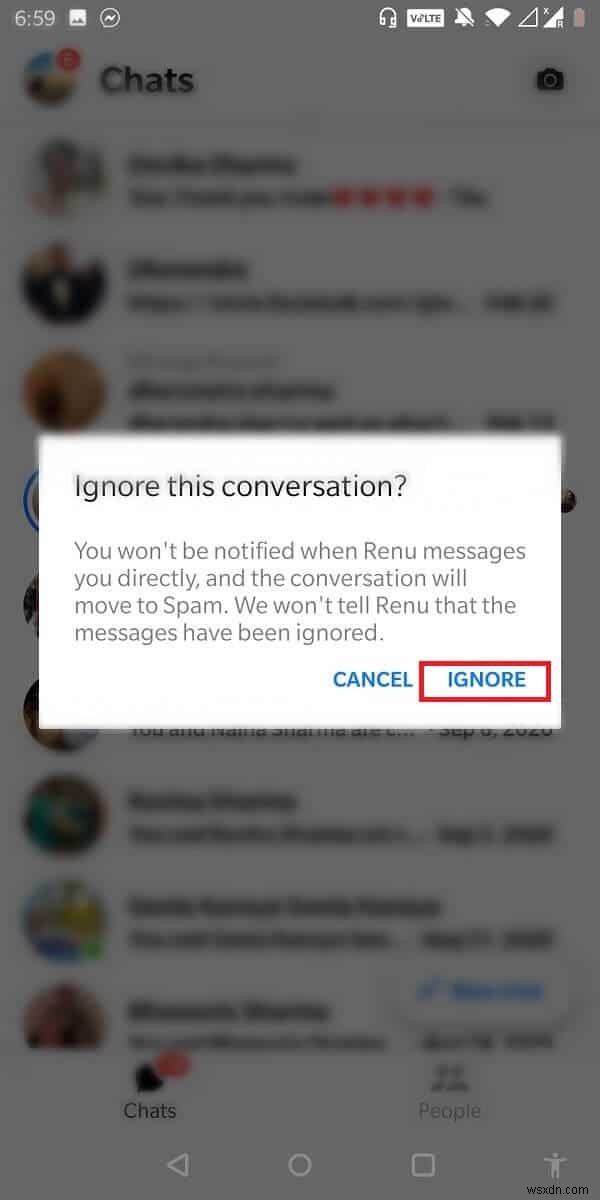 Messengerでメッセージを無視する・解除する方法【Android/iPhone/PC対応】