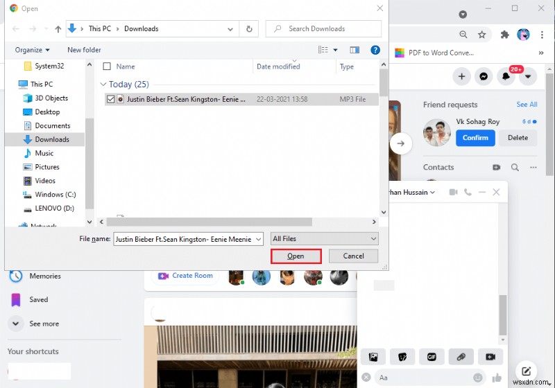Facebookメッセンジャーで音楽を送る4つの方法【スマホ・PC・Spotify対応】
