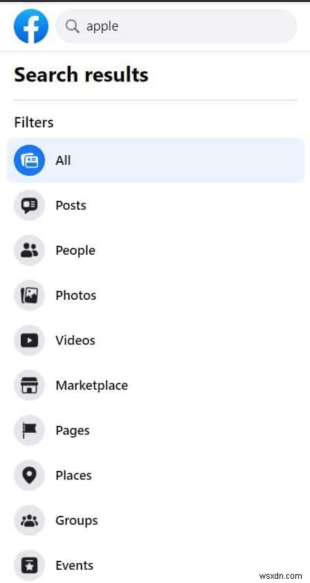 Facebookで高度な検索を行う方法|フィルターを活用して目的の情報を素早く見つける