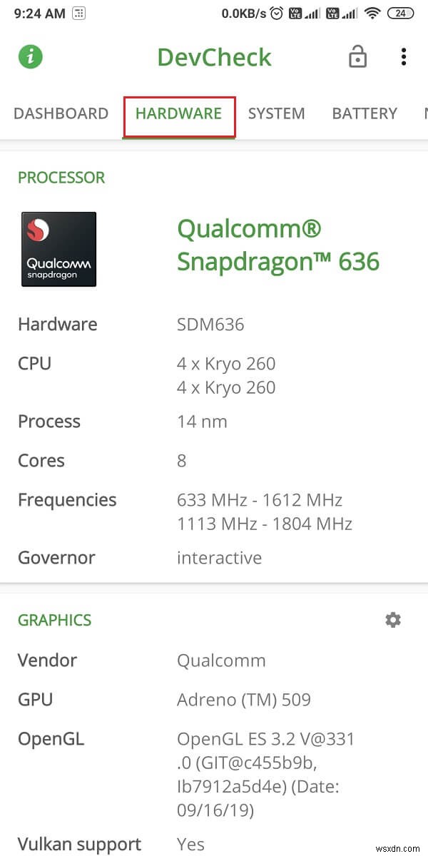 AndroidスマホのRAMの種類・速度・動作周波数を確認する方法