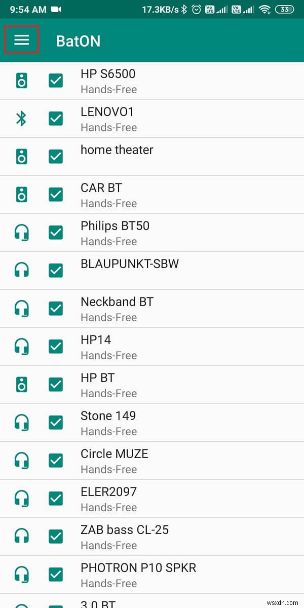 AndroidでBluetoothデバイスのバッテリー残量を確認する方法