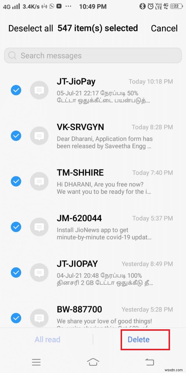 Androidで「IMSサービスが停止しました」エラーが出たときの対処法9選