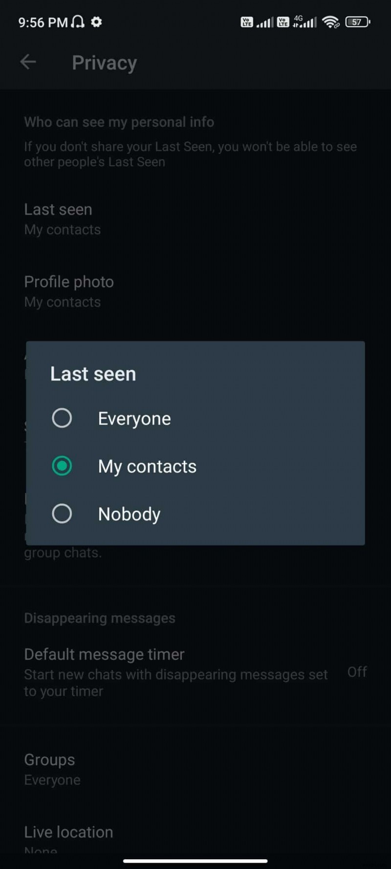 AndroidでWhatsAppの「最終アクセス」が表示されない問題を解決する14の方法