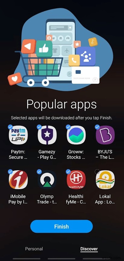サムスンGalaxyの「Discover」をアプリ画面から無効化する方法【画像付きで解説】