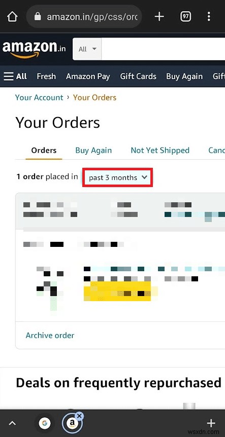 Amazonで注文履歴をアーカイブする方法|スマホのブラウザで簡単にできる手順を解説