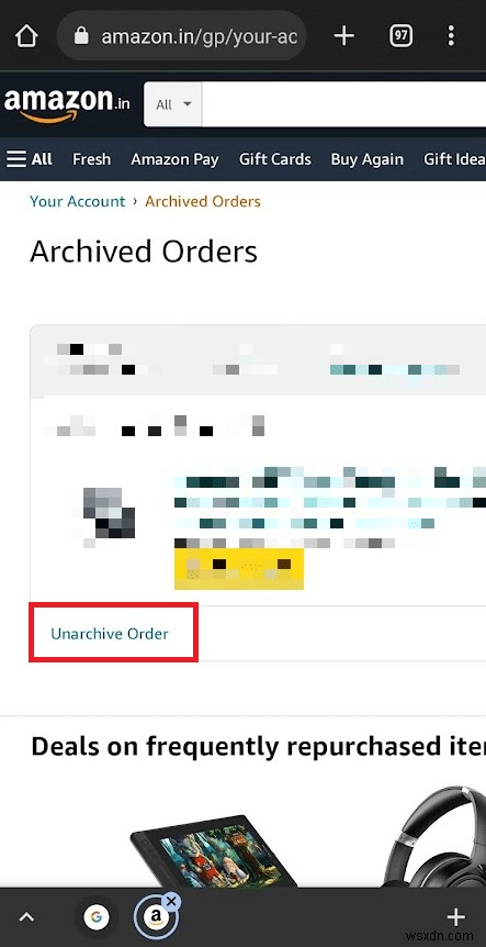 Amazonで注文履歴をアーカイブする方法|スマホのブラウザで簡単にできる手順を解説