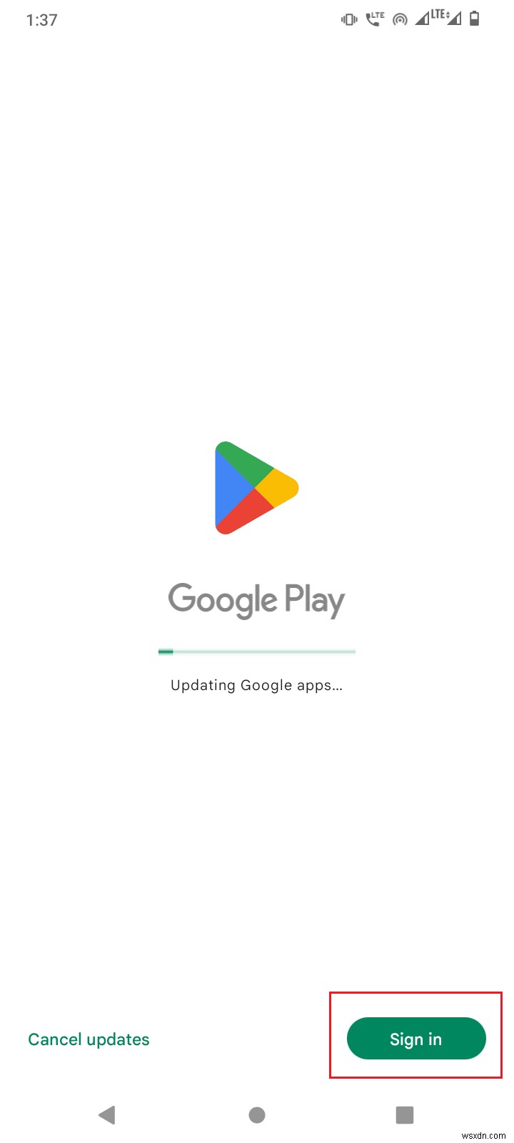 Google Playストアの「サーバーから情報を取得できません(RPC)」エラーの解決方法