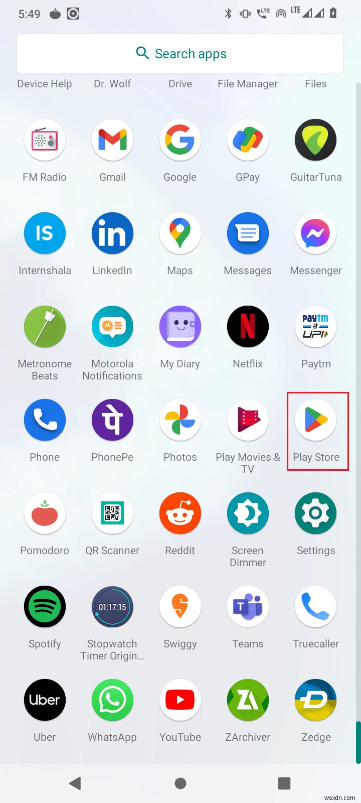 Google Playストアの「サーバーから情報を取得できません(RPC)」エラーの解決方法
