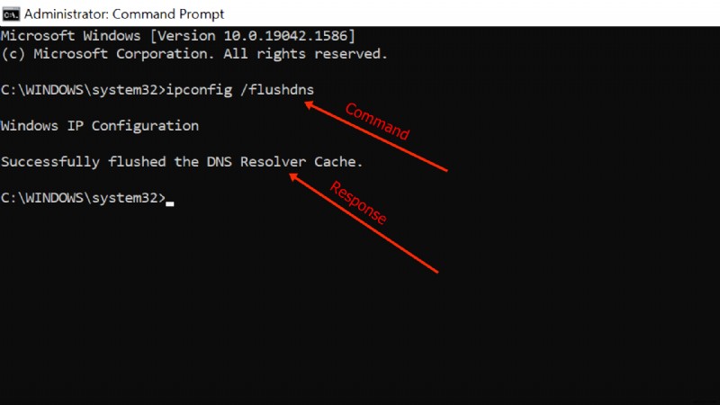 【Windows】ipconfig /flushdnsコマンドでDNSキャッシュをクリア(フラッシュ)する方法