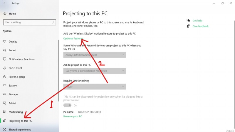 Windows 10 PCにAndroidの画面をキャストする方法|ワイヤレスディスプレイ設定ガイド