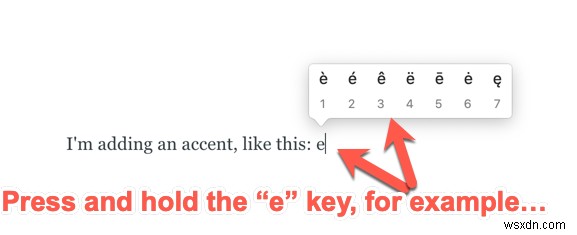 Macでアクセント付きの文字を入力する方法【キー長押し・Optionキー活用術】