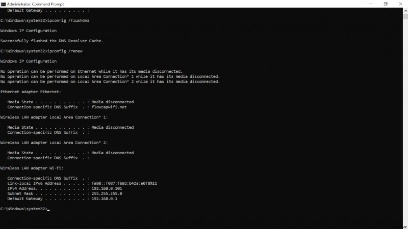 「イーサネットに有効なIP構成がありません」エラーの解決法 – Windows 10で無効な接続を直す4つの方法