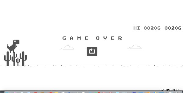 Google Chromeの恐竜ゲーム(Dinoゲーム)の遊び方|オフライン・オンライン両方で楽しめる方法