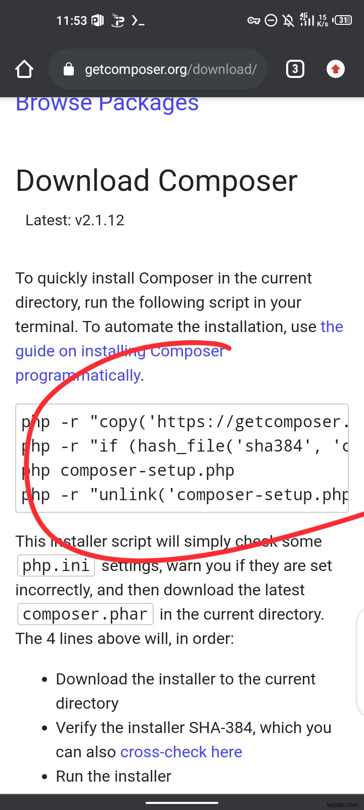 AndroidスマホでLaravel 8をセットアップする方法【PC不要】