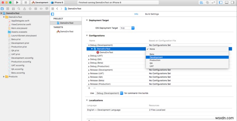 Xcodeのスキームと構成を使ってiOSアプリの複数環境（開発・QA・本番）を効率的に管理する方法
