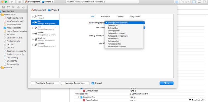 Xcodeのスキームと構成を使ってiOSアプリの複数環境（開発・QA・本番）を効率的に管理する方法