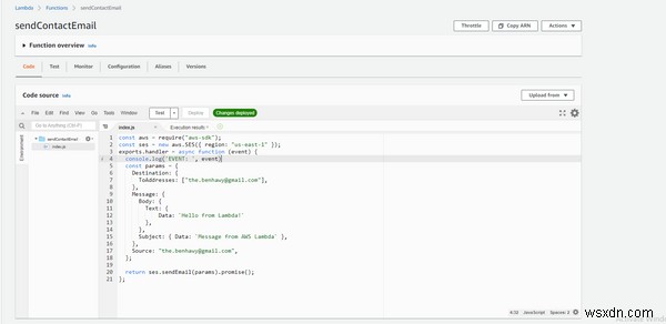 AWS SES・Lambda・API Gatewayで作る!サイトからメールを受け取るお問い合わせフォームの実装方法